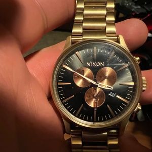 Nixon Gold Men’s Watch